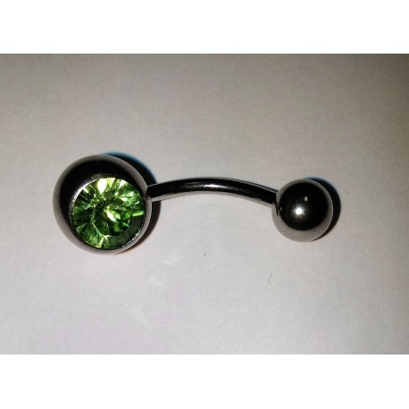 piercing ljusgrön sten