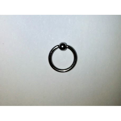 bcr ring kirurg stål 316 L 6 m.m diameter bredd 1 m.m