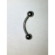 ögonbryns piercing 316 L kula 5 m.m