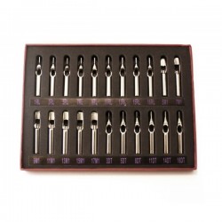 Ståltippar - Komplett Set - 22st