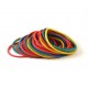 Gummiband - Färgade -100st